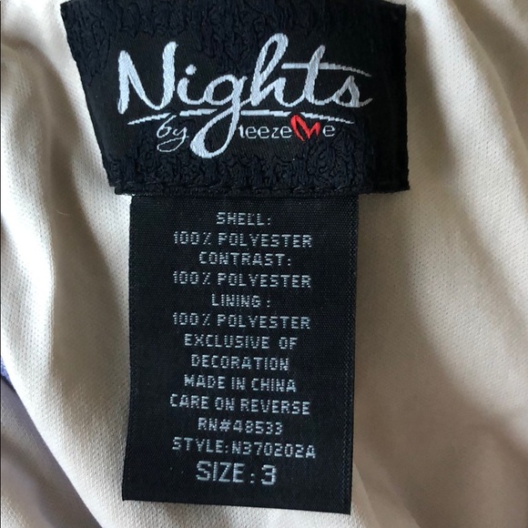 Lavender Teeze Me Short Strapless Prom Dress - Picture 4 of 4